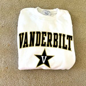authentic Vanderbilt Champion crewneck sweatshirt with FREE tshirts and towel